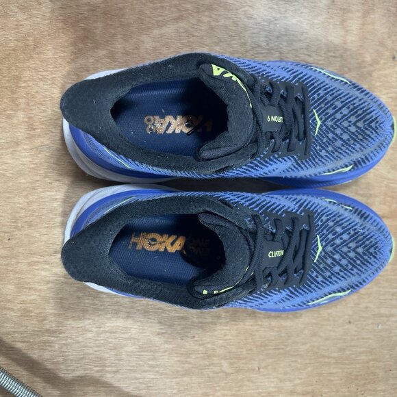Hoka One One Clifton 9 Women's Size 6.5 B(Medium) Running Shoes Blue - Picture 8 of 9